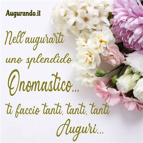 Frasi per gli auguri di Buon Onomastico 